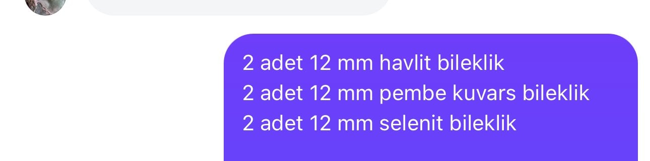 özel link 6 adet bileklik
