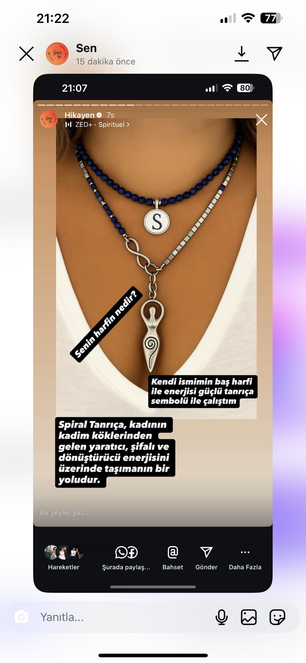 Özel link