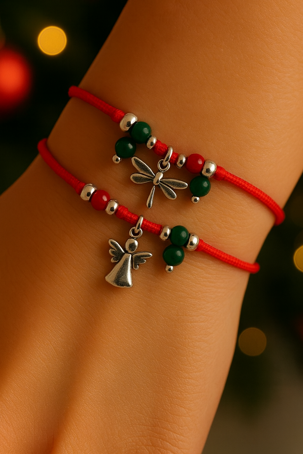 925 Ayar Gümüş Yusufcuk Melek Bileklik Kombin