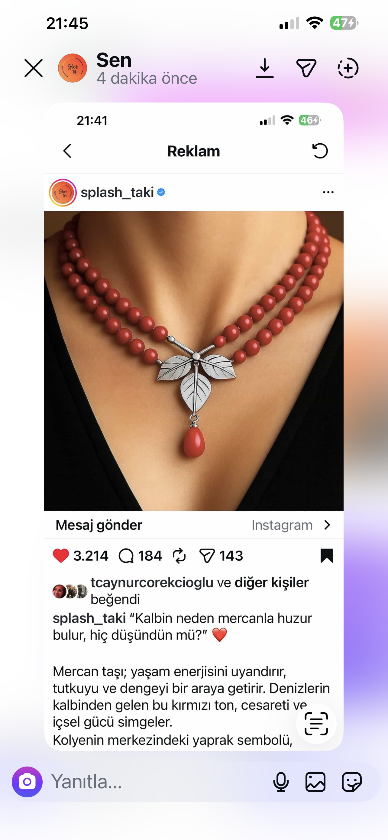 Özel link